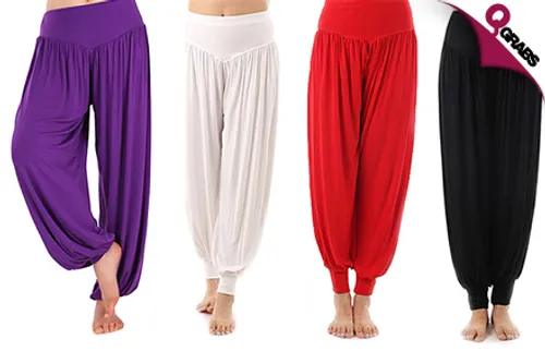 From QR49 Lounge in Style with Breathable Yoga Pants OR Yoga Top & Pants Set! (QR129 Value)